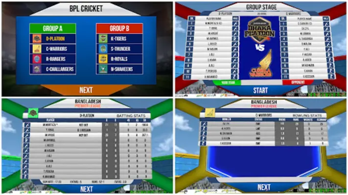 Bangla Cricket League android App screenshot 0